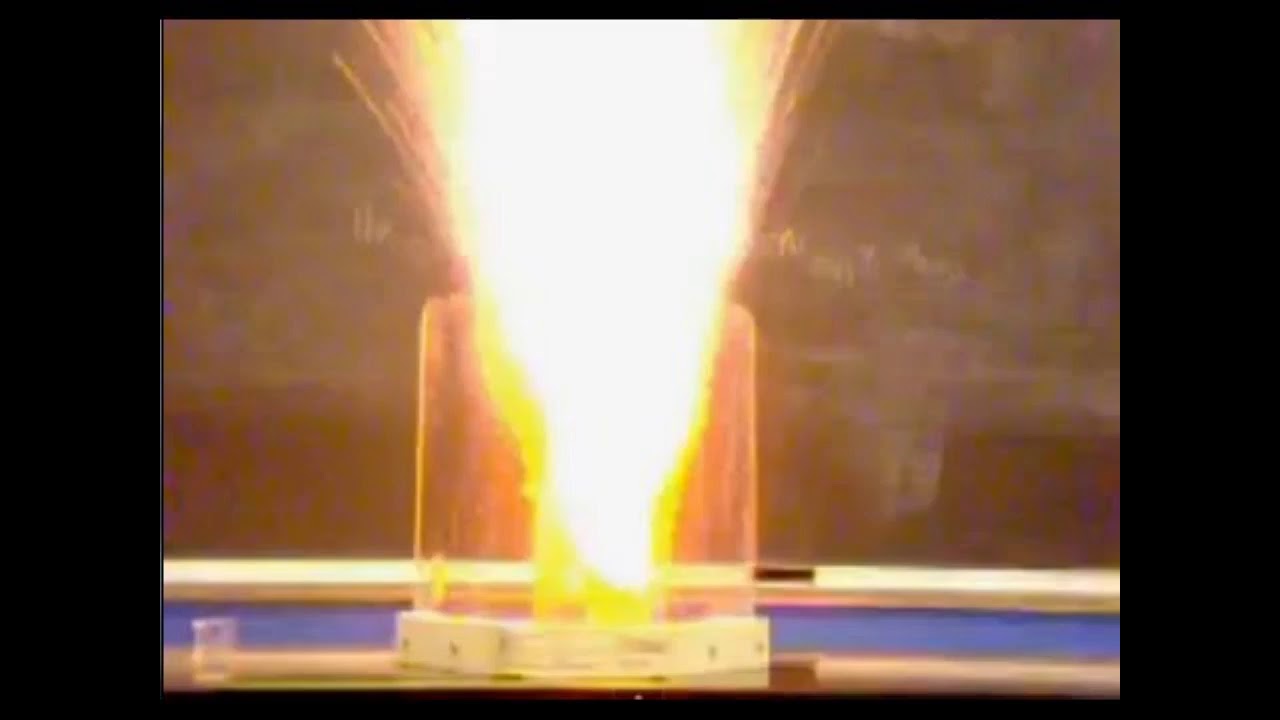 Взрыв натрия. Как сделать взрыв натрий + вода. Реакция воды с золотом