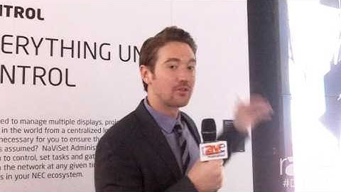 DSE 2016: NEC Demos X555UNS Video Wall Display With 4K Content