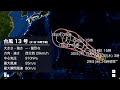 【台風13号 2026】猛烈な勢力まで発達予想　週明けは小笠原諸島に接近のおそれ（29日16時更新）