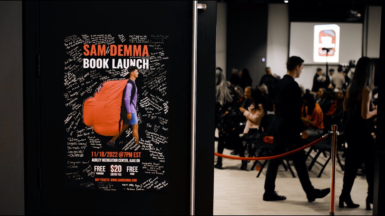 Empty Your Backpack Book Launch Highlight Video YouTube