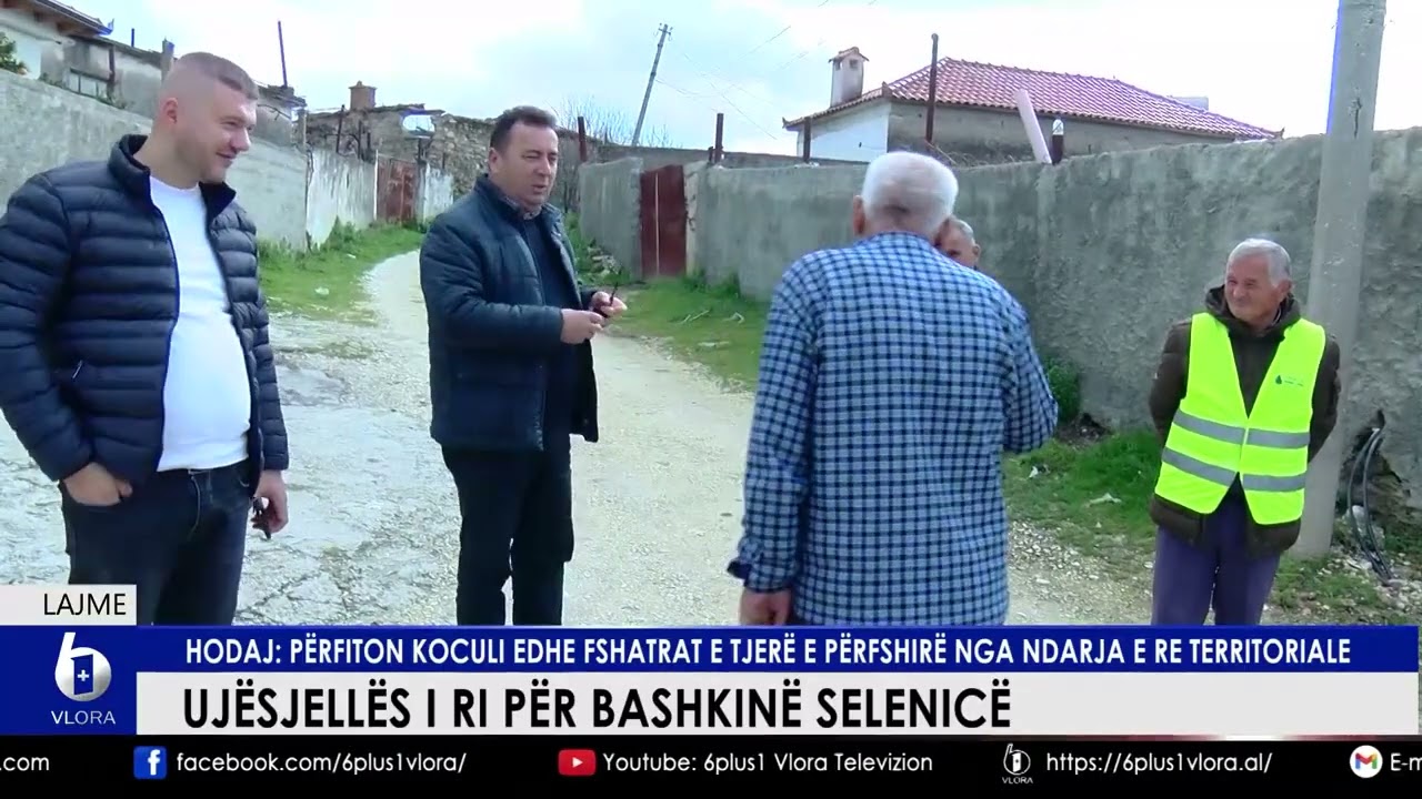 Ujësjellës i ri për Bashkinë Selenicë - Hodaj: Përfiton Koculi dhe disa fshatra të tjerë