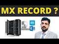 Mx record  dns records explained in hindi  urdu  a record cname mx record