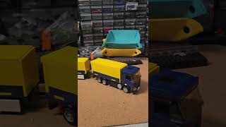 DACHSER Lkw in 6W Gebaut #noppen_city #klembausteine #aliexpress #noppensteine