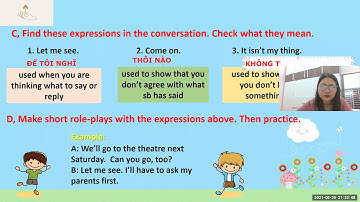 Tiếng Anh lớp 7 Unit 4 - Music and Arts - GETTING STARTED