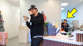Calling Stores While In The Store Prank!