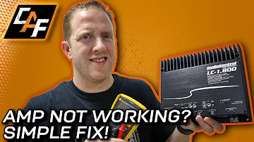 No sound? No power? Fix your amplifier EASILY with THESE EASY TESTS!