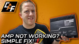 No sound? No power? Fix your amplifier EASILY with THESE EASY TESTS! screenshot 3