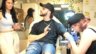 Answering Hard Questions While Getting a Tattoo??? The Poolpod: Episode 3