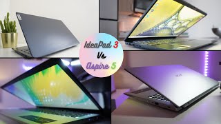 Acer Aspire 5 Vs Lenovo IdeaPad 3 (2021) Laptop Comparison!