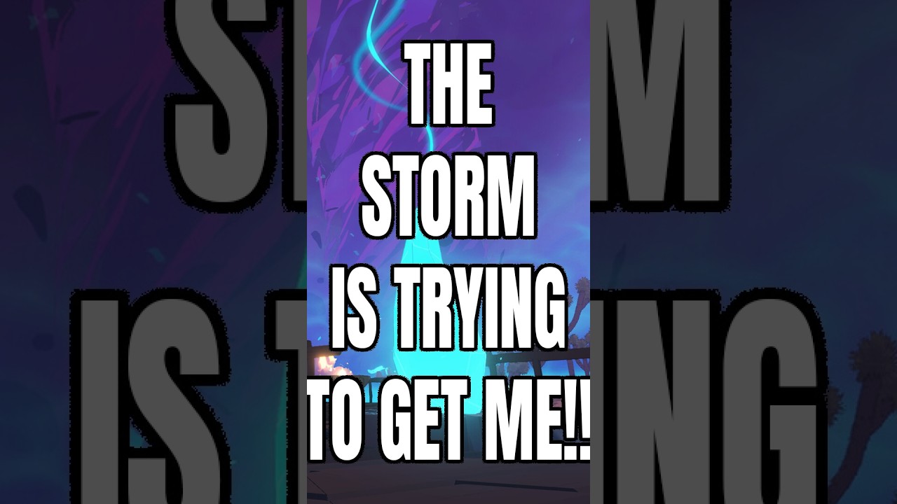 The Lightning Storm Wants Me DEAD! ⚡💀 Stormforge Survival #Shorts