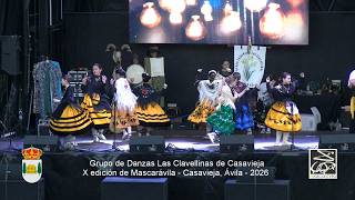 Grupo Las Clavellinas de Casavieja en la X edición Mascaravila Casavieja 2026