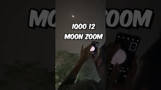 Iqoo 12 5G Moon Zoom Test Supermoon