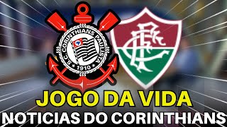 PRÉ JOGO! ANTÓNIO MUDA A ESCALAÇÃO DO CORINTHIANS PARA ENCARAR O FLU.