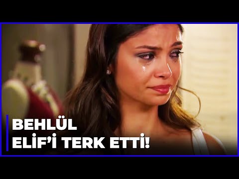 Behlül, Elif'i TERK ETTİ! - Elif'e Bıktığını Söyledi! - Aşk-ı Memnu 38.Bölüm