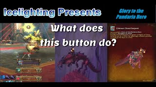 Celebrity Mage Solo - What does this button do? - Glory to the Pandaria Hero - Mogu'shan Palace - Eternal Vale Profile