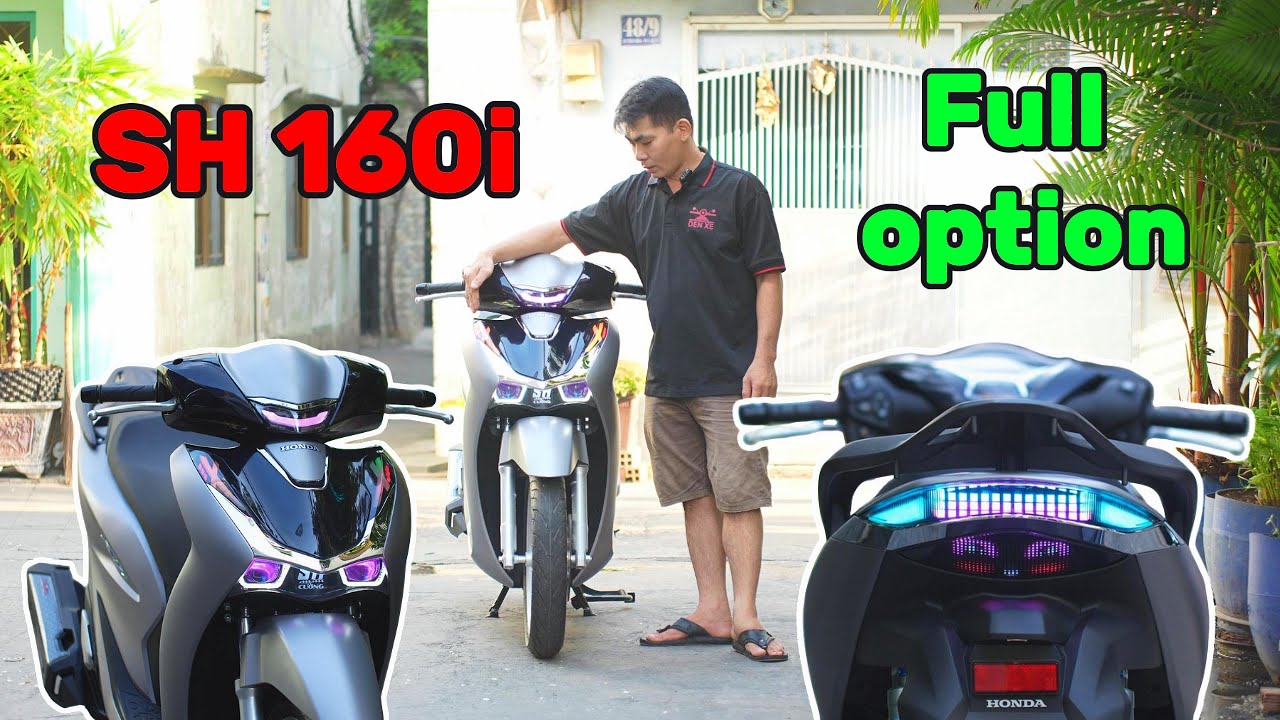 SH 160 2024 lên full option có những gì ?