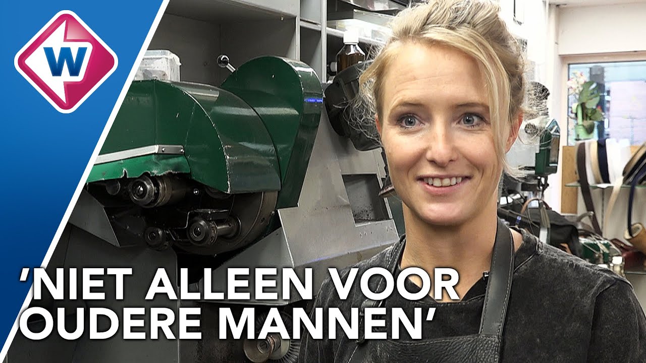 Vrouw in een mannenwereld: Lynn (29) is schoenmaker - OMROEP WEST