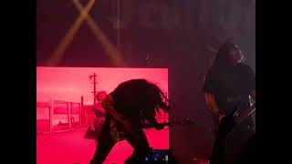 Clouds Over California Devildriver Live 3-8-23 At Marquee Theatre