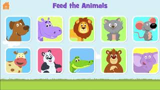 Feed The Animals | Kids Game | Animal Sound | Learning Animals screenshot 4