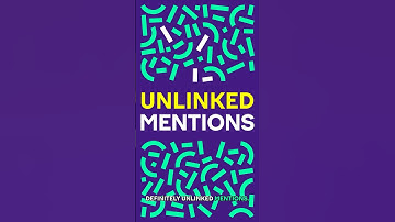 The impact of unlinked mentions
