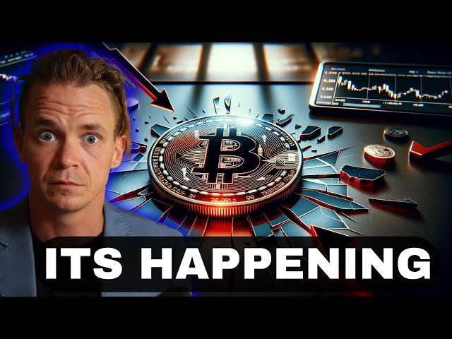 Its Happening. Bitcoin and Crypto Break Down! LIVE STREAM