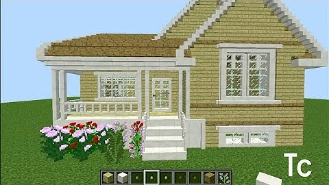 Construindo casa americana altamente detalhada no Minecraft #1 (Chisel and bits)