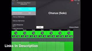 I Praise Your Name (Myron Williams) Worship Backing Tracks App Preview screenshot 5