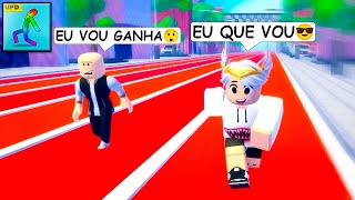 O Jogador Vip Achou Que Eu Nunca Venceria Ele Então Treinei e Fiquei Muito Rápido  Roblox