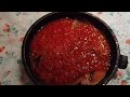 Горбуша в томатной заправке запечённая в печке