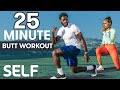 25-Minute Bodyweight Butt Workout - At Home with Warm-Up & Cool Down | Sweat with SELF