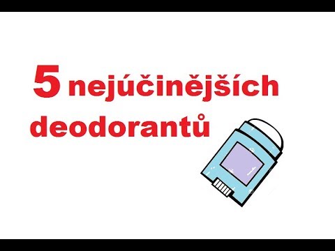 Video: 5 způsobů, jakými jste nikdy nepoužívali deodorant