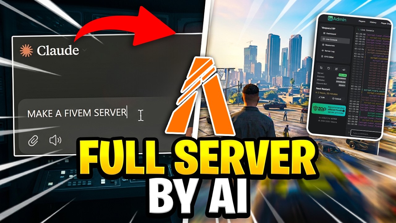 Claude-built FiveM Server
