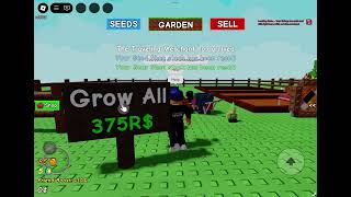 Grow A Garden Glitch, U Might Loose Everything