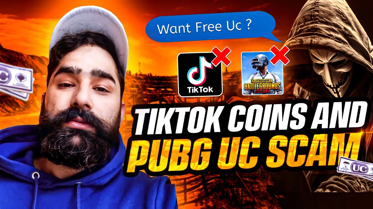 Tiktok coins and Pubg Mobile Uc Scam
