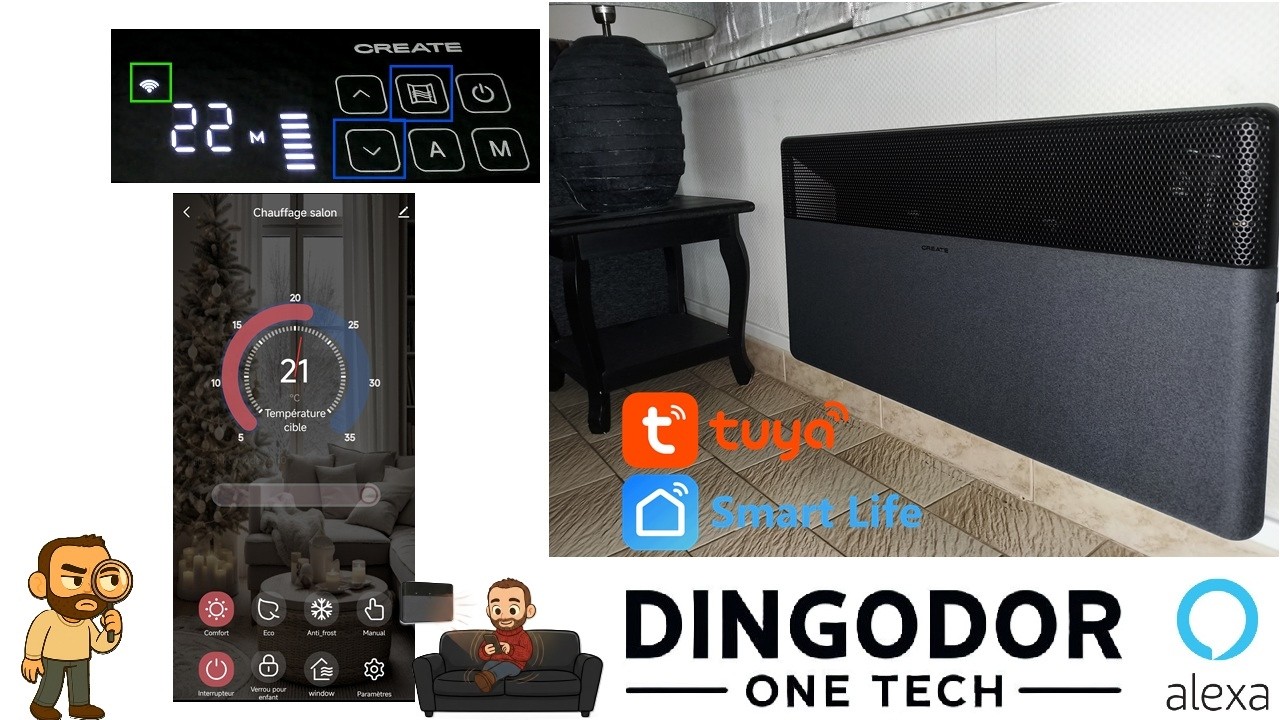 Je remplace mon vieux convecteur par un chauffage connecté inverter : bonne idée ou mauvaise idée ?