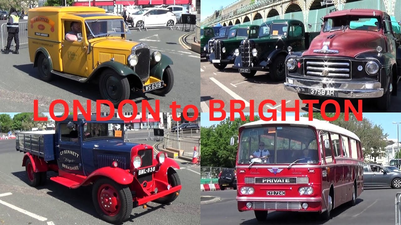 London to Brighton Historic Commercial Vehicle Run May 2025