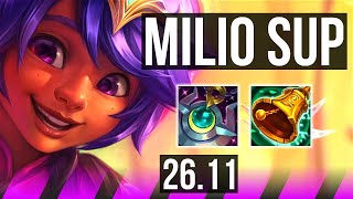 MILIO &amp; Smolder vs LEONA &amp; Varus (SUP) | EUW Diamond | 26.11