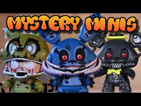 All FNaF Mystery Minis Wave 3 Closeup Look + Exclusives