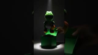my favorite character = Yoshi #yoshi #yoshistory #knittedyoshi #unboxing #DreamScreenAI