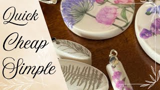 Eco Resin Jewellery Decoration Ideas with Aqua Cast