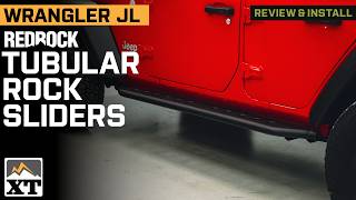 Jeep Wrangler JL RedRock Tubular Rock Sliders Review & Install