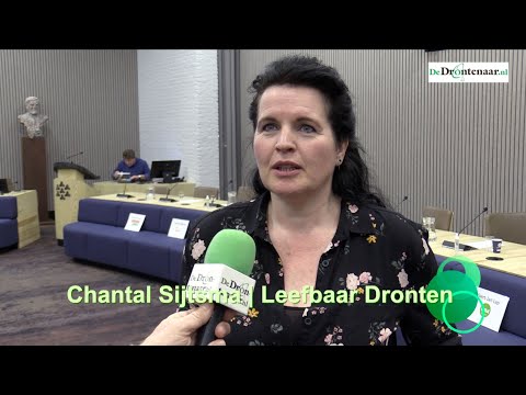 Chantal Sijtsma (Leefbaar Dronten) over een coffeeshop in Dronten