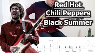 Red Hot Chili Peppers - Black Summer | Guitar Tabs Tutorial