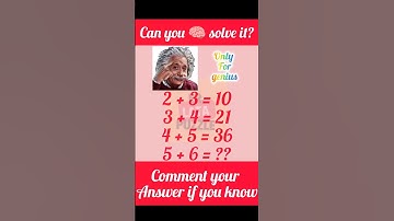 "Can You Solve This Mind-Blowing Math Puzzle?" #mindgames #challenge #braintest #viralvideo