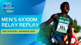 Men's 4x100m Relay Replay | Maribor 2025