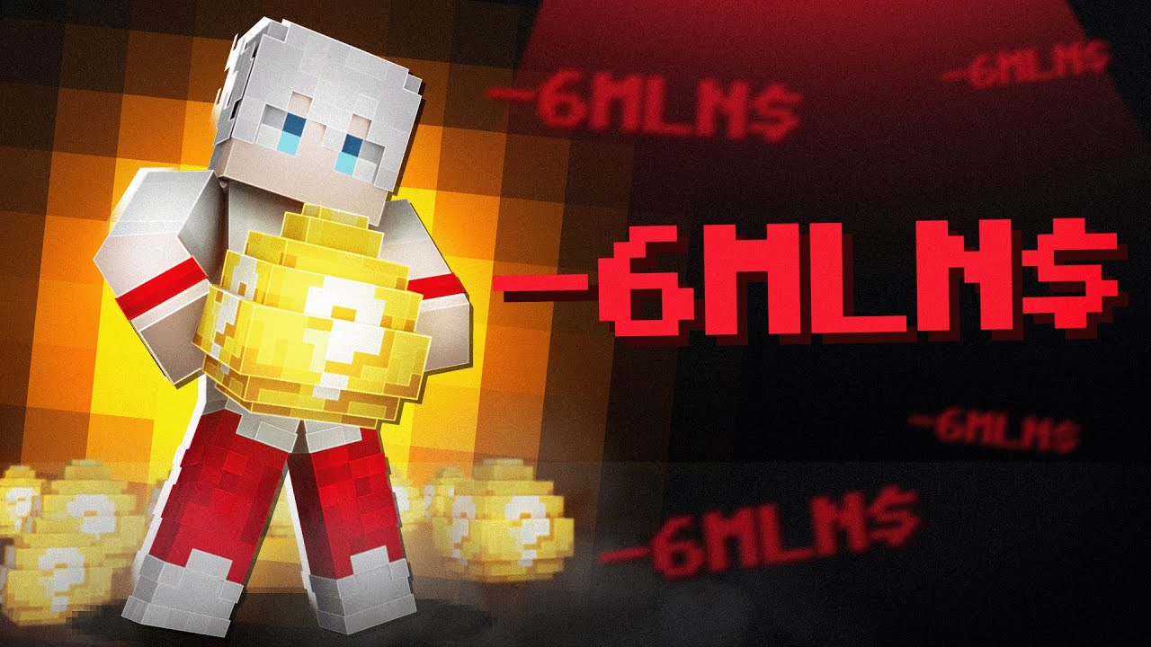 JAK STRACIŁEM 6000000$ W WOJNIE NA JAJKA W MINECRAFT NA ANARCHIA.GG