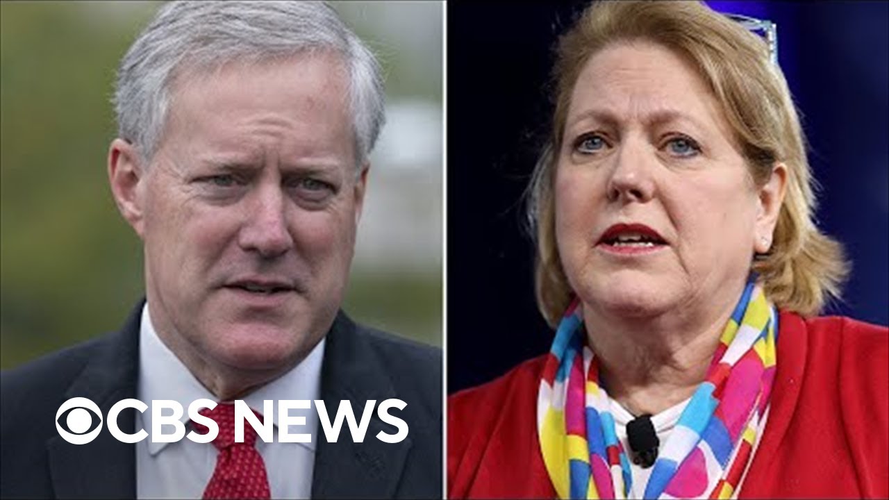 ⁣Ginni Thomas and Mark Meadows texted about efforts to overturn 2020 election