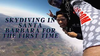 SKYDIVING FOR THE FIRST TIME EVER! *almost passed out*