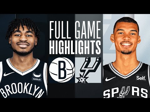 NETS at SPURS | FULL GAME HIGHLIGHTS | March 17, 2024