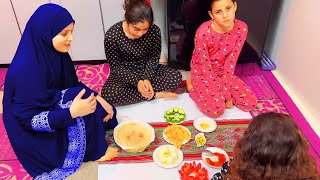 روتينا أول يوم سحور في رمضان 🌙 ما كملنا السحور !!